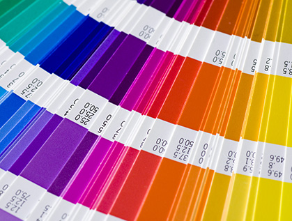 Palette de couleurs pour impression